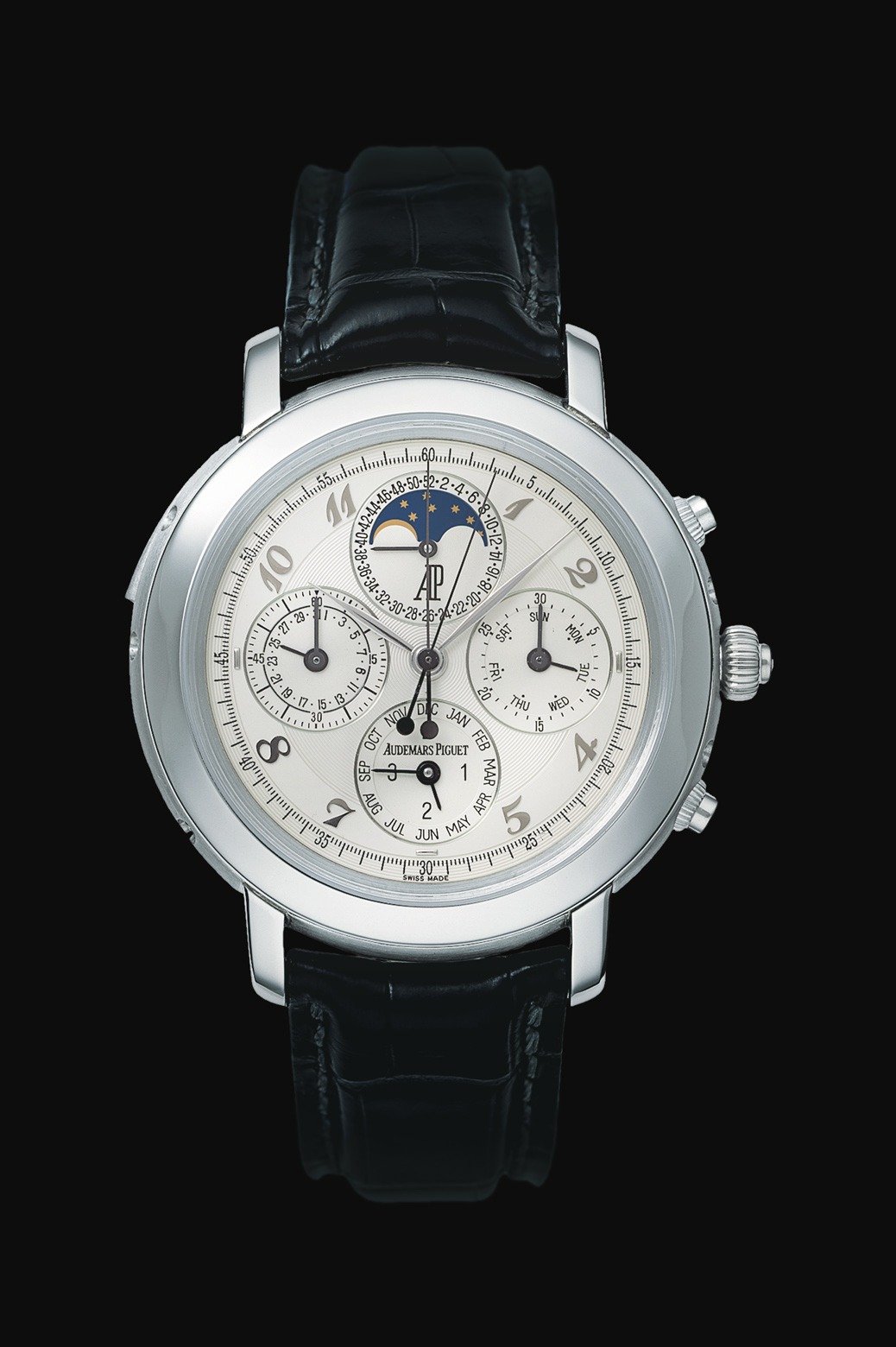 Audemars Piguet Jules Audemars Grande Complication Platinum watch REF: 25866PT.OO.D002CR.02 - Click Image to Close